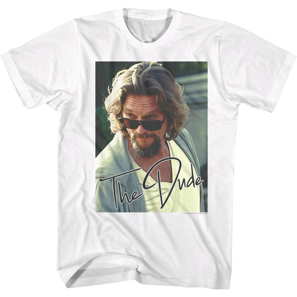 The Dude Autograph Big Lebowski Tshirt